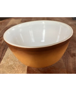 Mid Century Vintage Pyrex Old Orchard Brown Ombre 402 1.5 Qt Mixing Bowl - $19.14 CAD