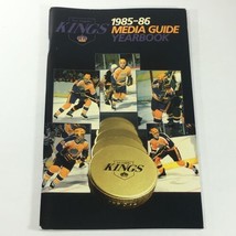 VTG NHL Official Media Guide 1985-1986 - Los Angeles Kings / Marcel Dionne - £11.34 GBP