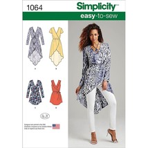 Simplicity 1064 Learn to Sew Summer Tunic Sewing Pattern for Women, Sizes 6-14 - £14.15 GBP