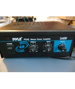 Pyle Audio PCA2 2x40 Watt Mini Stereo Power Amplifier w/Treble,Bass,Volume - $653.08 MXN