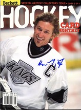 WAYNE GRETZKY AUTOGRAPHED Hand SIGNED 1998 Beckett Hockey Magazine KINGS... - $174.99