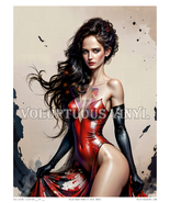 Voluptuous Vignette: Inked: Eva-lution I Art Print (Eva Green) - £13.98 GBP