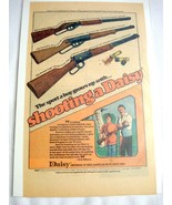 1976 Color Ad Daisy B-B Guns with Dick Williams - $10.96 CAD