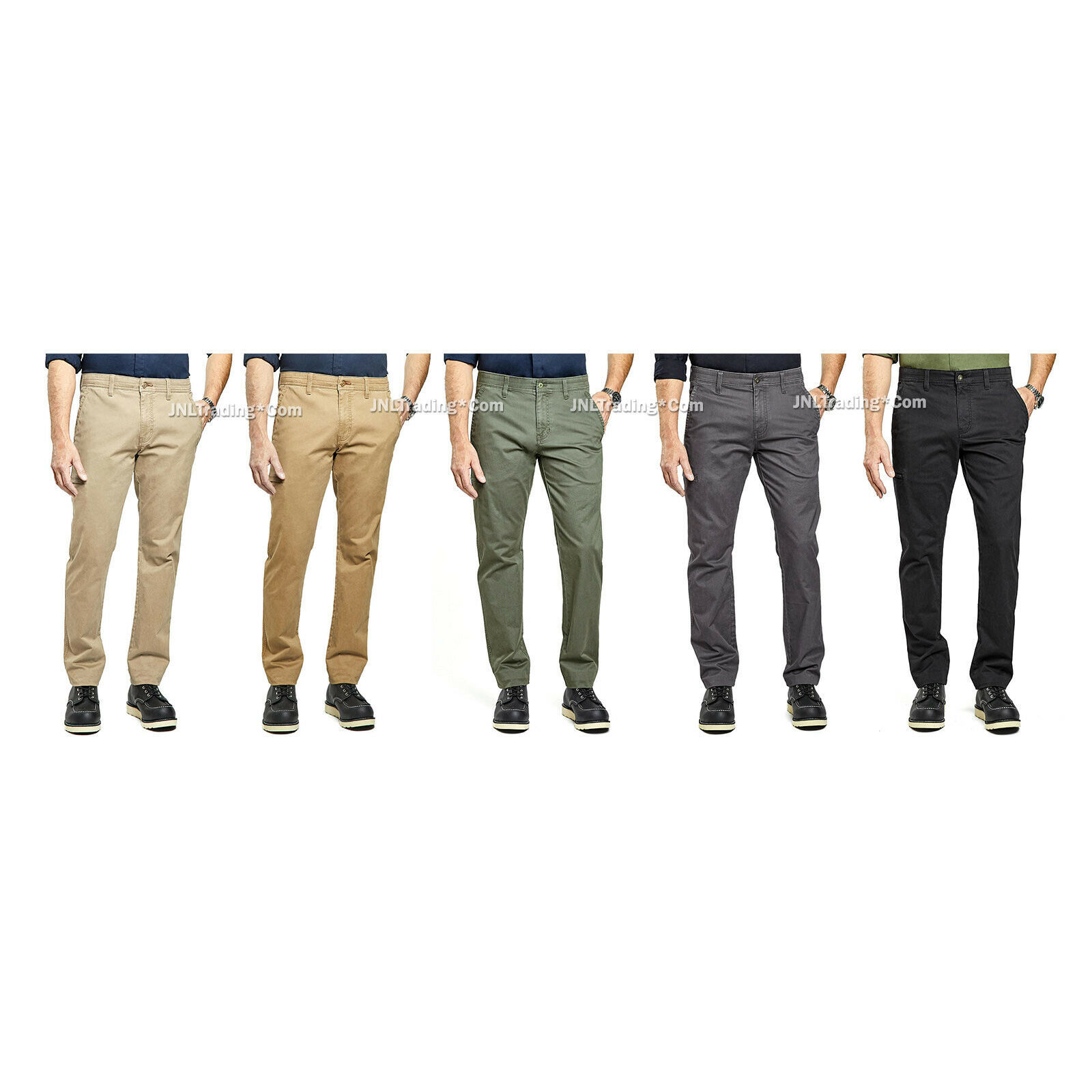 Primary image for NWT Men Weatherproof Zip 5-Pocket Utility Pant Flex Waistband Stretch Fabric $68