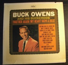 Vinyl LP-Buck Owens-Together Again-in shrink wrap, original mono NO skips tested - £14.78 GBP