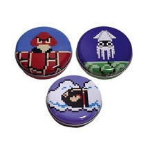 Nintendo Super Mario Brothers Know Your Enemies Mints Set of 3 Metal Tins SEALED - $14.46