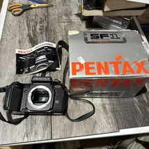 Pentax SF1 SLR Film Camera Body, Manuals, For Repair Or Parts/As Is - $24.74