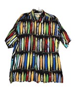 JOHN SEVERSON COLLECTION x KAHALA HAWAII Rayon Surfboard Print Shirt Siz... - €26,03 EUR