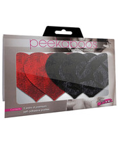 Stolen Kisses Hearts - Red &amp; Black Pack Of 2 - £16.11 GBP