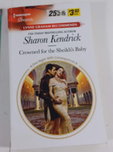 crowned for the sheikh&#39;s baby by sharon kendrick novel fiction paperback good - £4.65 GBP