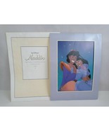 Vintage 1993 Walt Disney Store Aladdin Exclusive Commemorative Lithograph - $12.86
