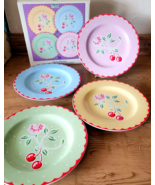 4 Vintage Sakura Table Mary Engelbreit Luncheon Plates Cherry Blossom 8 ... - $62.25 CAD