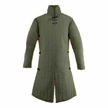 Thick padded Medieval Jacket Gambeson coat COSTUMES DRESS SCA Warm Winter Wear - £61.18 GBP+