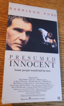 Presumed Innocent - VHS - £3.51 GBP