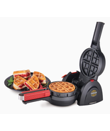 Presto  Stuffler Stuffed Waffle Maker, Belgian, Large, Black - £56.75 GBP