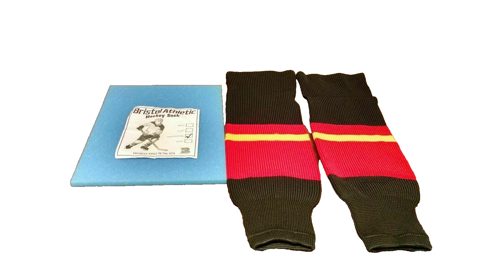 Ice Hockey Socks, INTERMEDIATE BRISTOL Athletic Knit Mesh