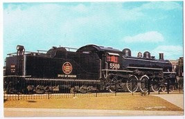 Postcard Train Spirit Of Windsor CNR Engine Dieppe Park Windsor Ontario - £3.88 GBP