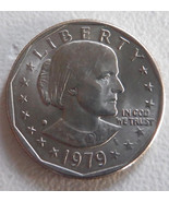 1979 Susan B Anthony Dollar US Coin - D. Circulated (#B) - $4.10 CAD