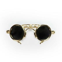 Sunglasses Brooch Round Frame Eyeglass Glasses Sun Summer Eyewear 3&quot; Eyes  - $15.36