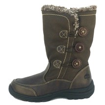 Totes CELINA 2 Womens Brown Waterproof Front Zip Up Winter Boots - £39.11 GBP