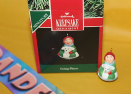 Hallmark Keepsake Miniature Going Places 1992 Christmas Holiday Ornament - $14.84