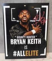 Bryan Keith Bounty Hunter Signed Autograph 8x10 WWE TNA AEW NWA WCW ROH - £15.11 GBP