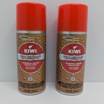 2 Pk KIWI Suede and Nubuck Waterproofer 4.25 oz Powerful Water Protectio... - $22.92