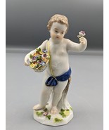 Antique German Meissen Porcelain Figurine Allegory Spring Knauf Schwerte... - £264.79 GBP