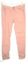 Bisou Bisou Beige Pink Denim Stretch Jeans Cotton Spandex Jeans Sz 4  - £23.39 GBP
