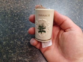 Lenox Spice Garden Fine Porcelain Gold Accent Cinnamon Jar Base Only - €8,41 EUR