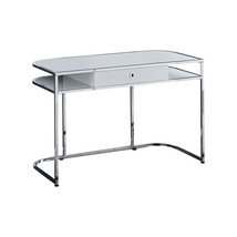 Monarch Specialties 48 x 23.75 x 31 in. Computer Desk - Glossy White - C... - $389.35