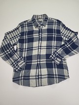 j crew plaid long sleeve shirt Mens Slim fit size XL New - £12.59 GBP