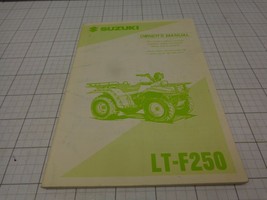 OEM Suzuki  Owners Manual 1994  94   LT-F250 LT F 250  LTF250   99011-20... - $25.14
