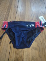 TYR Size 28 Navy Men&#39;s Swimsuit - $44.54