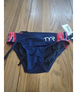 TYR Size 28 Navy Men&#39;s Swimsuit - £35.40 GBP