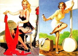 Gil Elvgren 1994 Sexy Pin-Up 6&quot;x4&quot; GLOSSY Postcard Lot #8 - $5.99