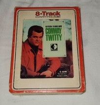 Vintage Conway Twitty 15 Years Ago Decca 8 Track Tape Cassette - £7.85 GBP