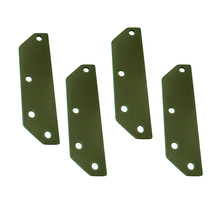 4 HUMVEE X-DOOR Rotary Latch Spacers Green Plate lock assembly 5584299 M998 - £35.02 GBP