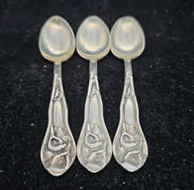 Lot 3 Lashar Silver Calla Lily Teaspoon Antique 6" plated spoon Silverpl... - $440.24 MXN Lot 3 Lashar Silver Calla Lily Teaspoon Antique 6" plated spoon Silverpl... - $440.24 MXN
