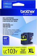 Brother Printer Lc103Y High Yield Cartridge Ink, Yellow - £31.16 GBP