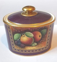 Wedgwood - Freehand Painted Fruit - Sugar Box - height 9cm. - £462.88 GBP