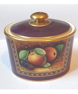 Wedgwood - Freehand Painted Fruit - Sugar Box - height 9cm. - $607.19