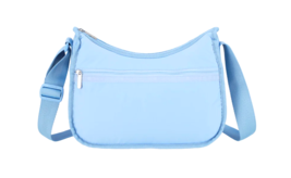 LeSportsac Blue Iris Classic Hobo Crossbody Bag, Cool Coastal Sky French... - £66.43 GBP