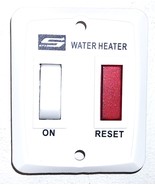 232589 Suburban on/off switch / light plate D, DE, DEM, Wtr. Htr WHITE - $350.31 MXN