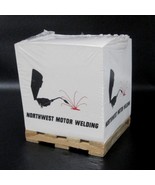 Northwest Motor Welding Sealed Paper Cube Mini Palette Notepad 80s Adver... - £41.92 GBP