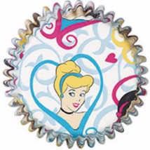 Disney Princess Cupcake Baking Cups 50 ct from Wilton 7476 NEW - $15.99