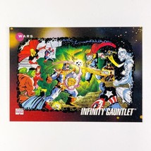 Marvel Impel 1992 Infinity Gauntlet Wars Card 189 Series 3 MCU Avengers Thanos - £1.55 GBP