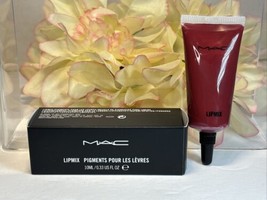 MAC LIPMIX Lip Pigment Cream Color Stain CRIMSON Full Size NEW IN BOX Fr... - $12.82