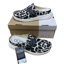 Hey Dude Nora | Black Cheetah | Women&#39;s Lightweight Casual Slip On Shoes |Size 8 - £31.96 GBP