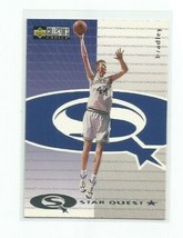 Shawn Bradley (Dallas) 1997-98 Ud Collector&#39;s Choice Star Quest Insert Card SQ15 - £3.91 GBP